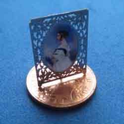 Queen Victoria in Ornate Frame